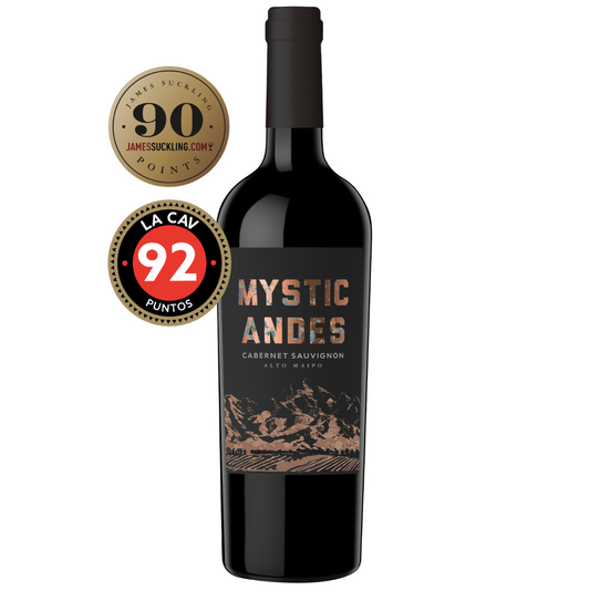 CABERNET SAUVIGNON GRAN RESERVA ALTO MAIPO 2021 MYSTIC ANDES 90 PTS