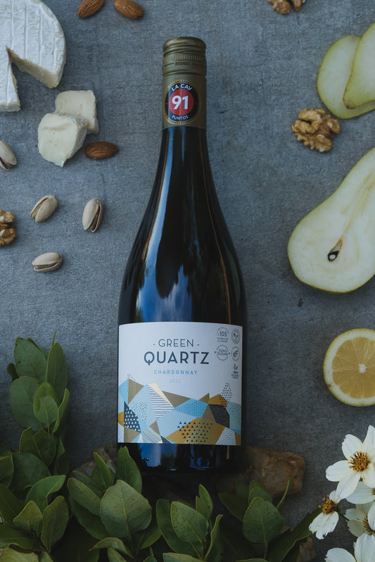 VINO CHARDONNAY CASABLANCA GREEN QUARTZ 90 PTS